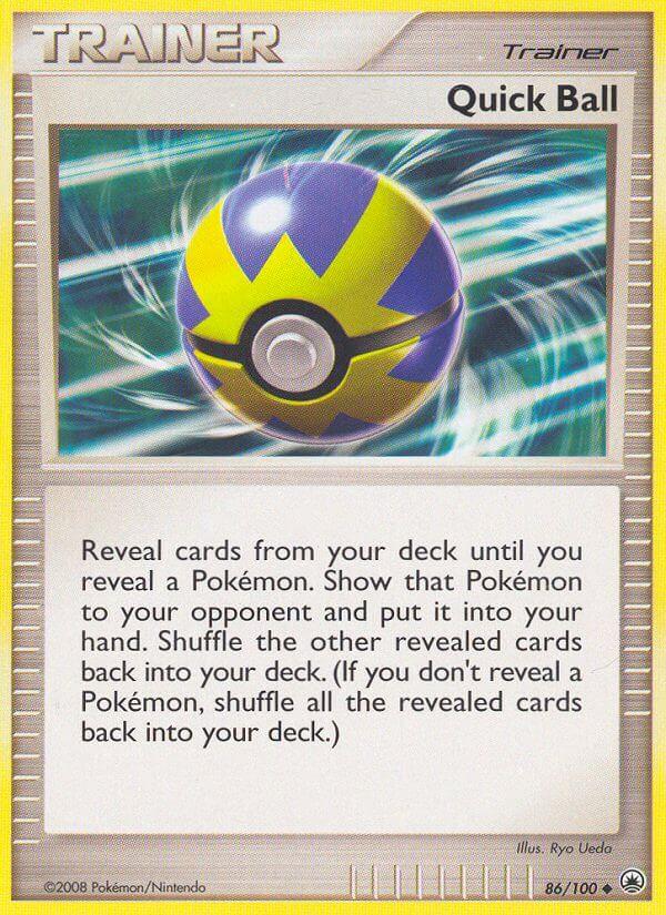 Carte Pokémon: Quick Ball [Rapide Ball]