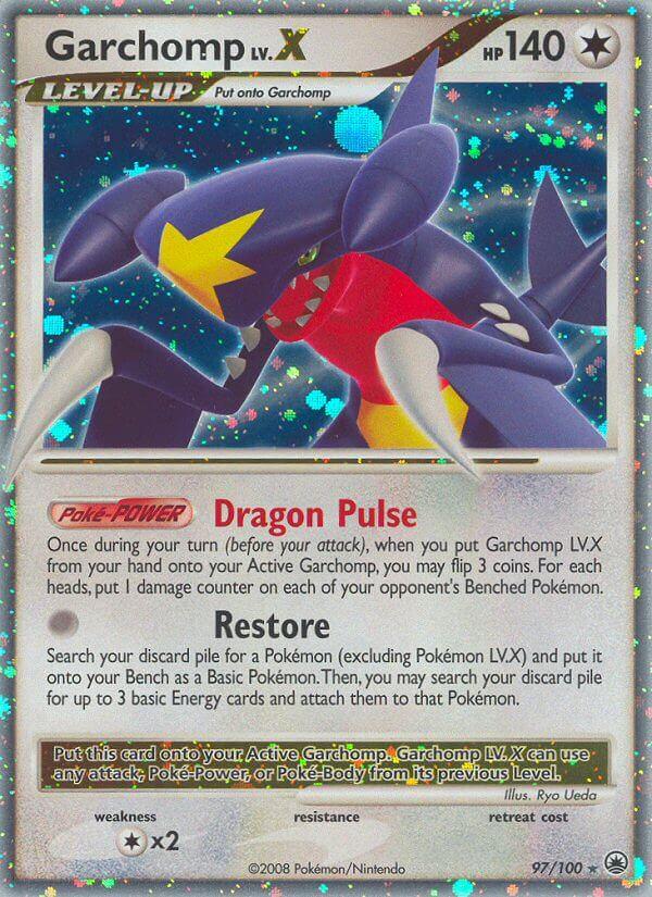 Carte Pokémon: Garchomp LV.X [Carchacrok NIV.X]