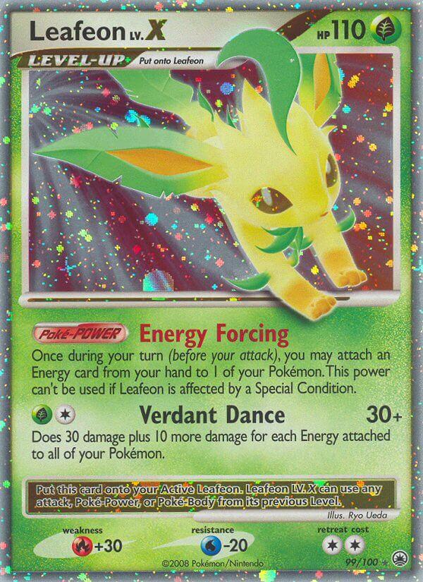 Carte Pokémon: Leafeon LV.X [Phyllali NIV.X]