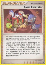 Carte Pokémon: Excavateur de fossiles