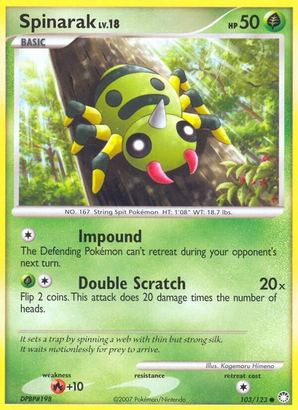 Carte Pokémon: Spinarak [Mimigal]