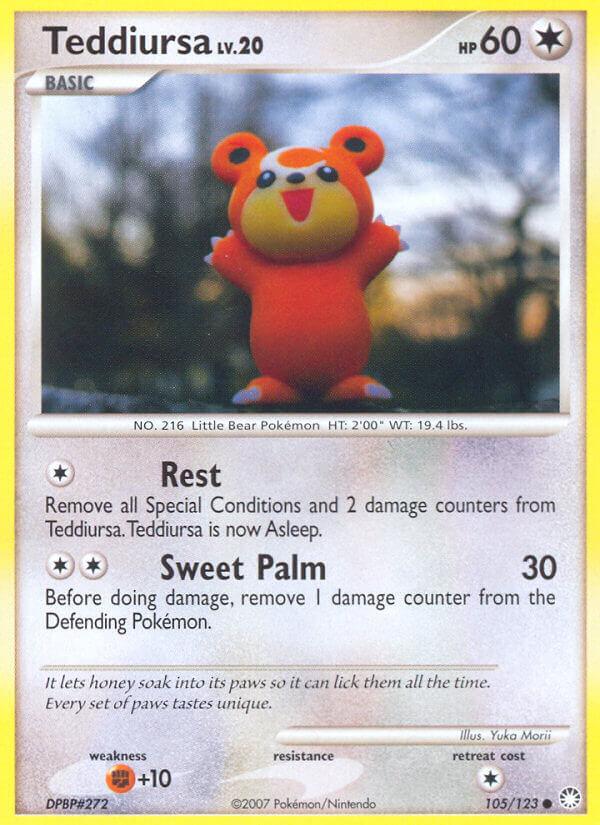 Carte Pokémon: Teddiursa [Teddiursa]