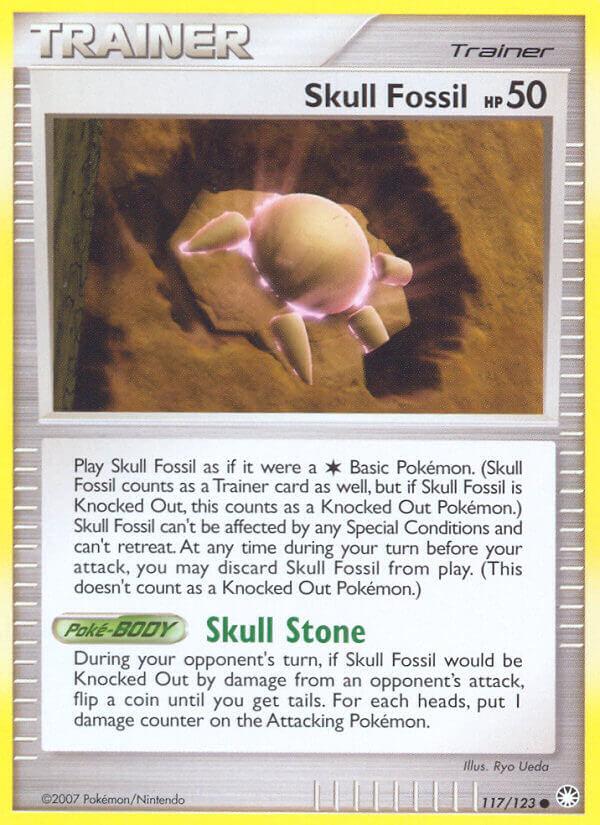 Carte Pokémon: Skull Fossil [Fossile crâne]