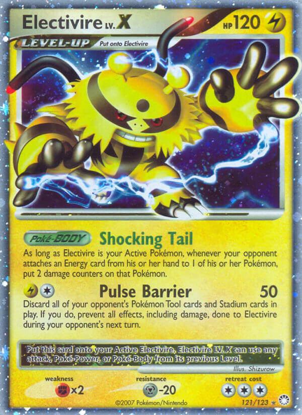 Carte Pokémon: Electivire LV.X [Elekable NIV.X]