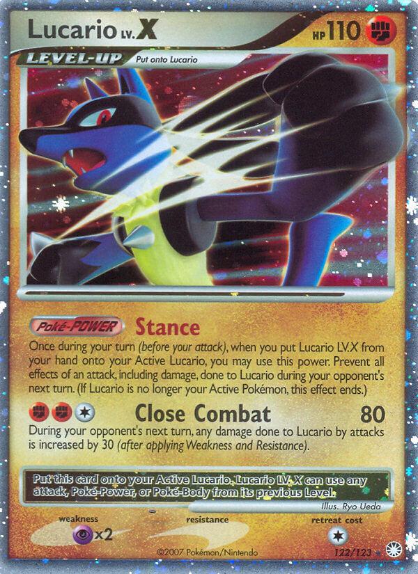 Carte Pokémon: Lucario LV.X [Lucario NIV.X]