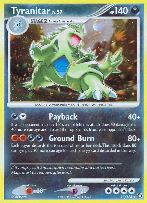 Carte Pokémon: Tyranitar [Tyranocif]