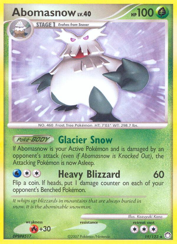 Carte Pokémon: Abomasnow [Blizzaroi]