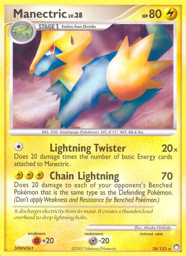 Carte Pokémon: Manectric [Elecsprint]