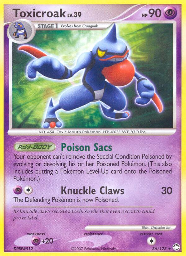 Carte Pokémon: Toxicroak [Coatox]