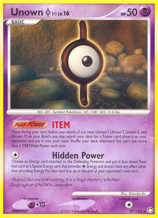 Carte Pokémon: Unown [I] [Zarbi [I]]