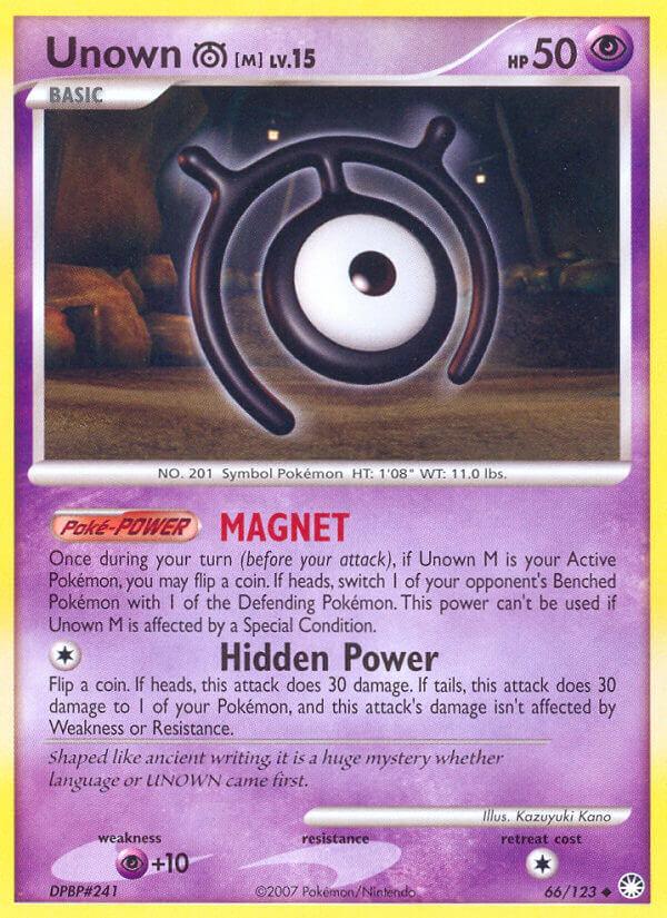 Carte Pokémon: Unown [M] [Zarbi [M]]