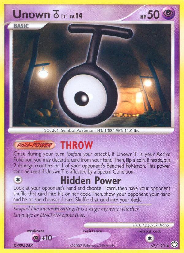 Carte Pokémon: Unown [T] [Zarbi [T]]