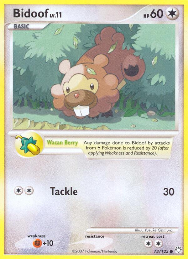 Carte Pokémon: Bidoof [Keunotor]