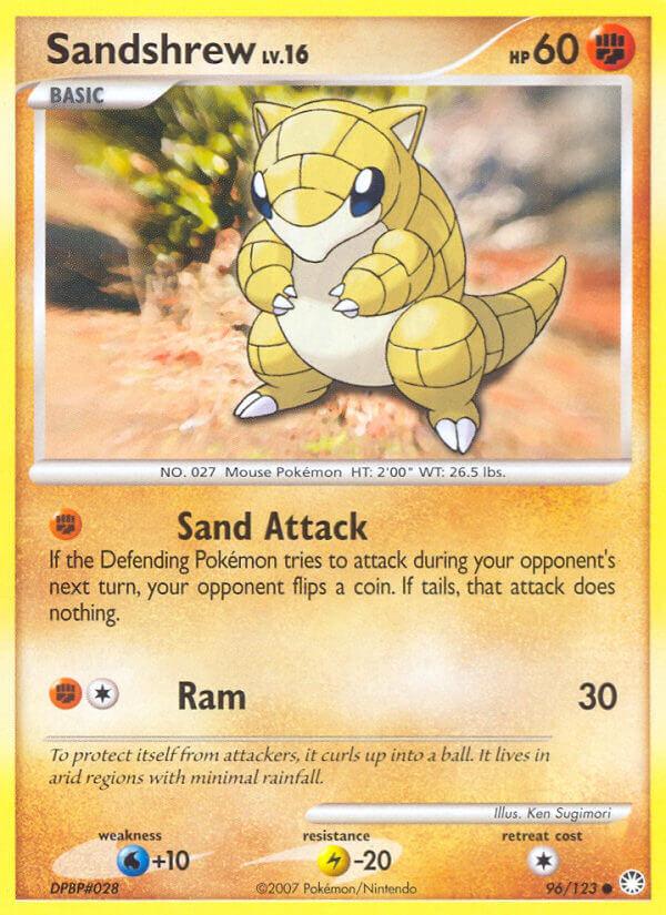 Carte Pokémon: Sandshrew [Sabelette]