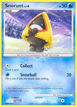 Carte Pokémon: Snorunt