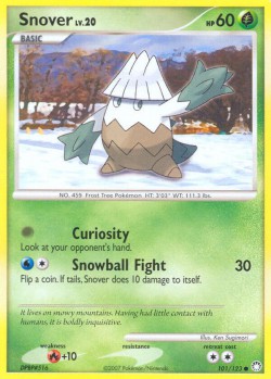 Carte Pokémon: Snover