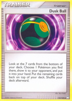 Carte Pokémon: Dusk Ball