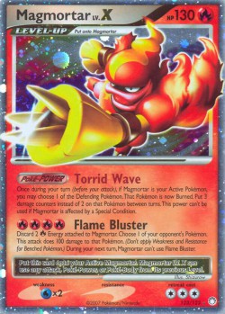 Carte Pokémon: Magmortar LV.X