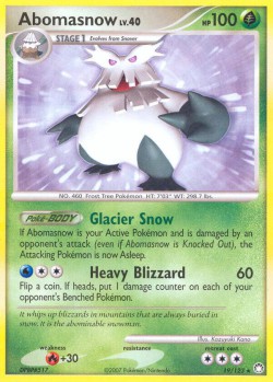 Carte Pokémon: Abomasnow