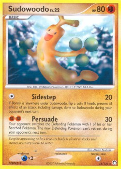 Carte Pokémon: Sudowoodo