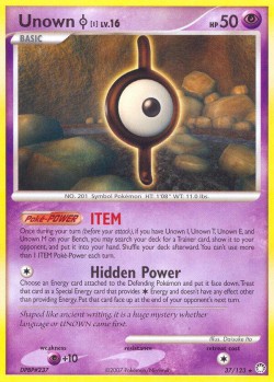 Carte Pokémon: Unown [I]