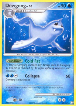 Carte Pokémon: Dewgong