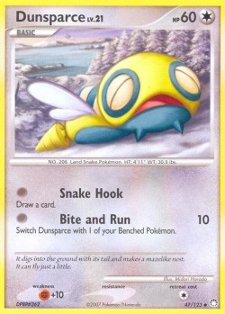 Carte Pokémon: Dunsparce