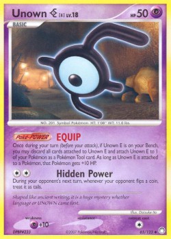 Carte Pokémon: Unown [E]