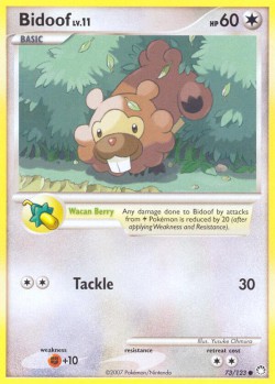 Carte Pokémon: Bidoof