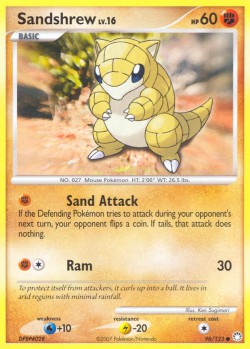 Carte Pokémon: Sandshrew