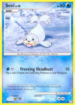 Carte Pokémon: Seel