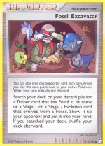 Carte Pokémon: Excavateur de fossiles