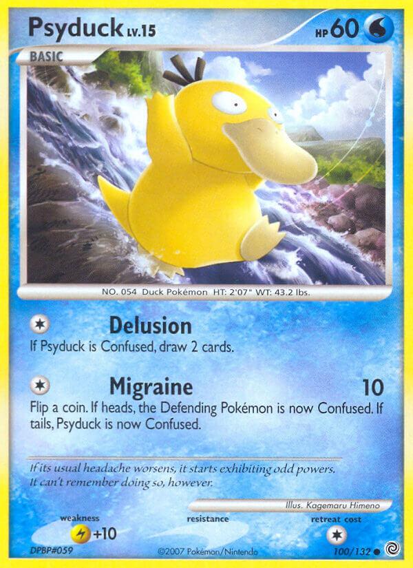 Carte Pokémon: Psyduck [Psykokwak]