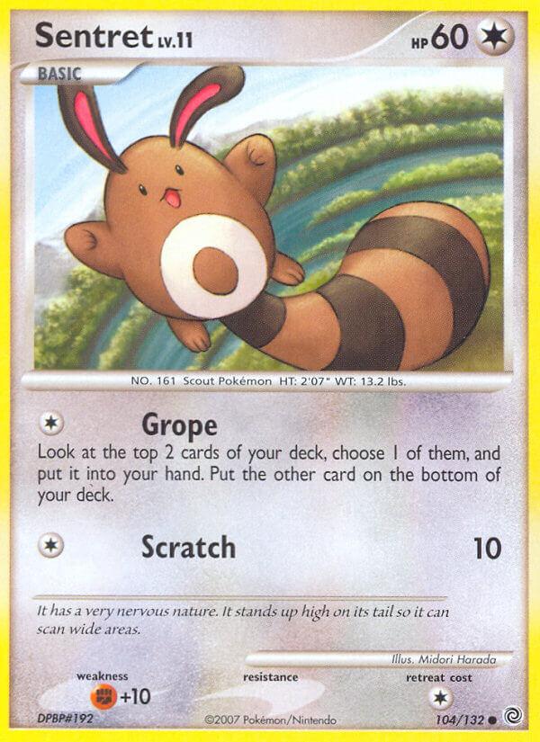 Carte Pokémon: Sentret [Fouinette]