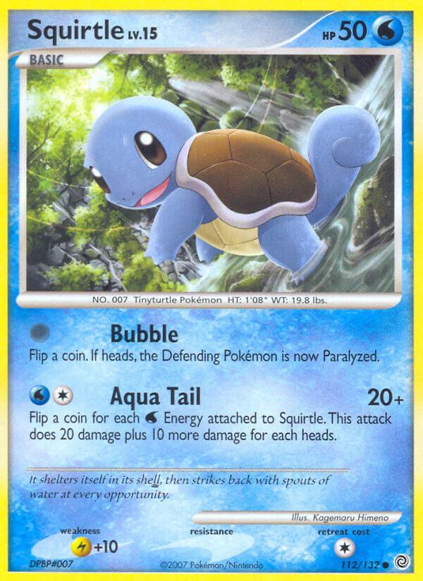 Carte Pokémon: Squirtle [Carapuce]