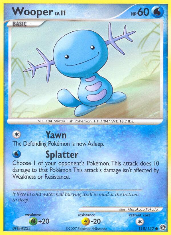 Carte Pokémon: Wooper [Axoloto]