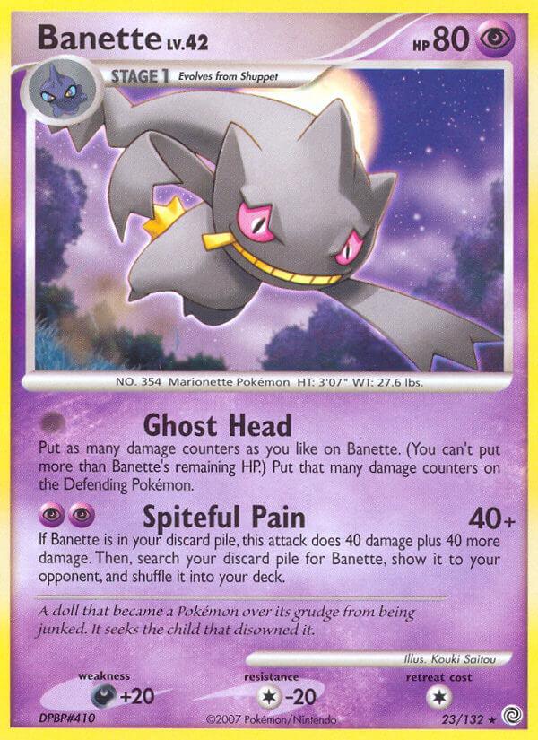 Carte Pokémon: Banette [Branette]