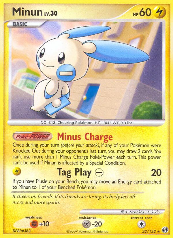 Carte Pokémon: Minun [Negapi]