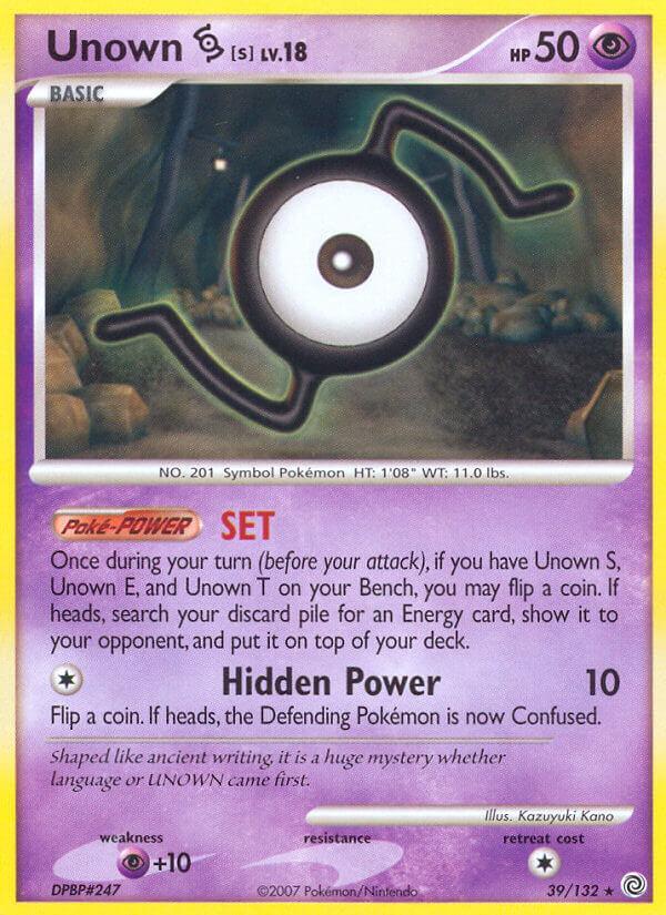 Carte Pokémon: Unown [S] [Zarbi [S]]