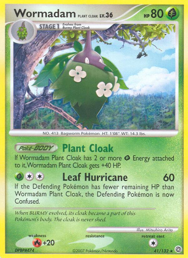 Carte Pokémon: Wormadam Plant Cloak [Cheniselle Cape Plante]