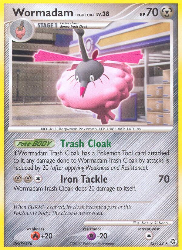 Carte Pokémon: Wormadam Trash Cloak [Cheniselle Cape Déchet]