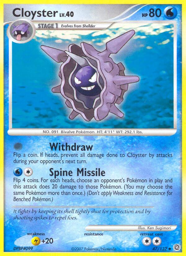 Carte Pokémon: Cloyster [Crustabri]