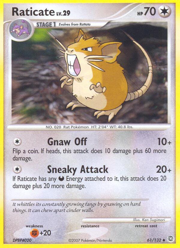 Carte Pokémon: Raticate [Rattatac]