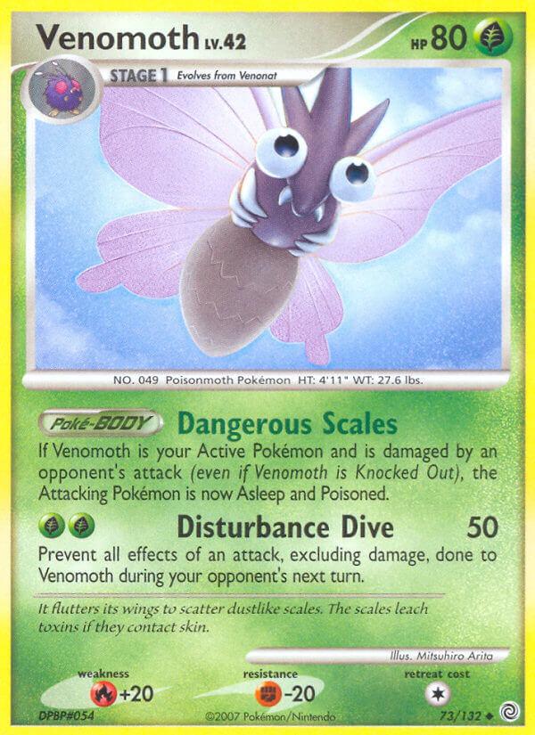 Carte Pokémon: Venomoth [Aéromite]