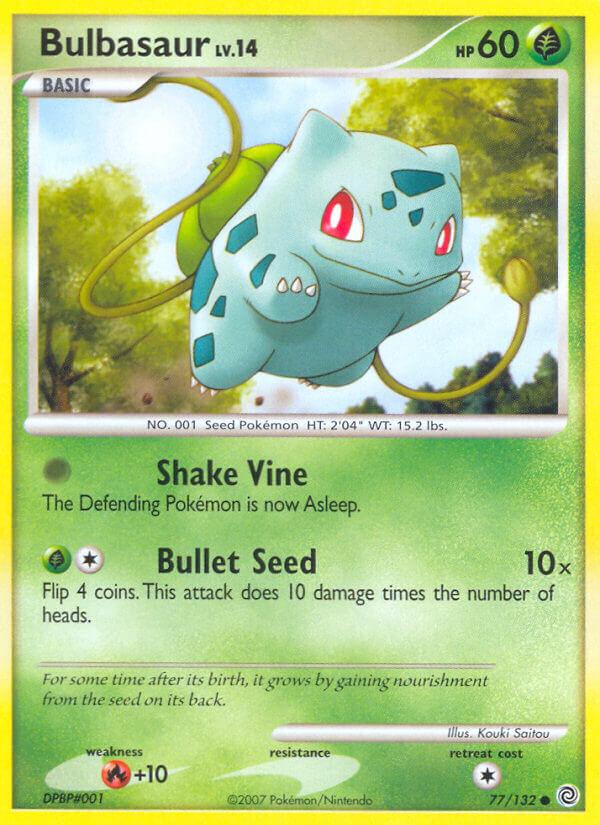 Carte Pokémon: Bulbasaur [Bulbizarre]