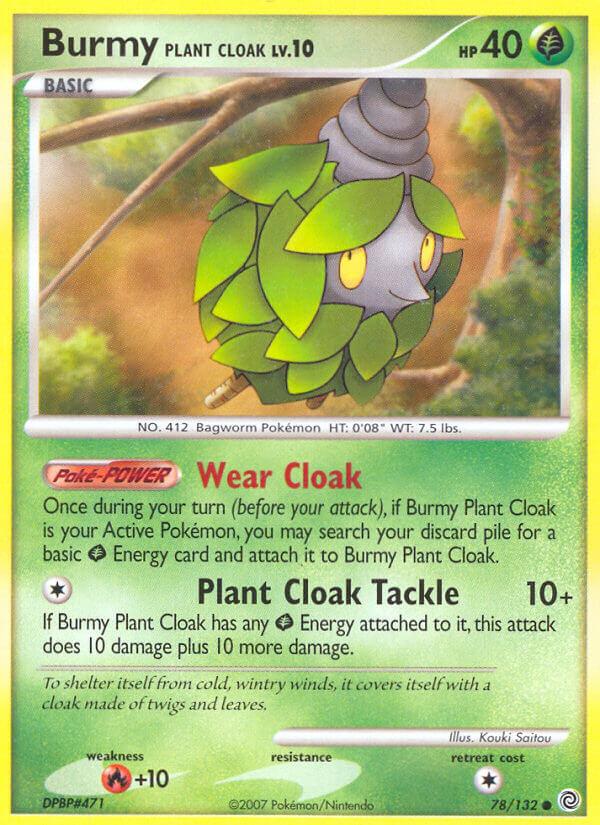 Carte Pokémon: Burmy Plant Cloak [Cheniti Cape Plante]