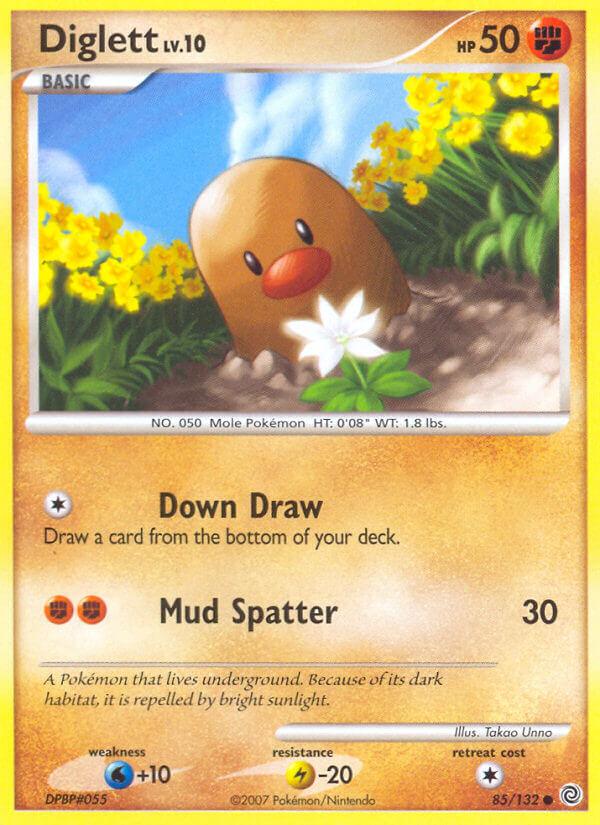 Carte Pokémon: Diglett [Taupiqueur]