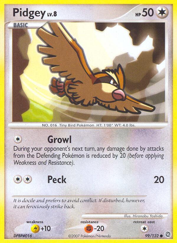 Carte Pokémon: Pidgey [Roucool]