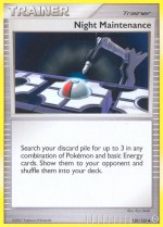 Carte Pokémon: Maintenance nocturne