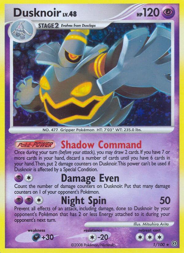 Carte Pokémon: Dusknoir [Noctunoir]